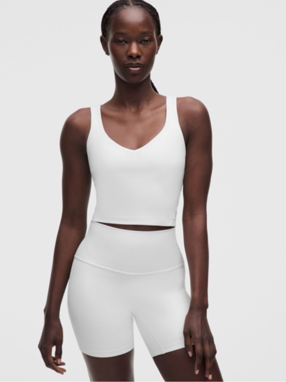 lululemon athletica Align Tank Top Light Support White (Size 6)